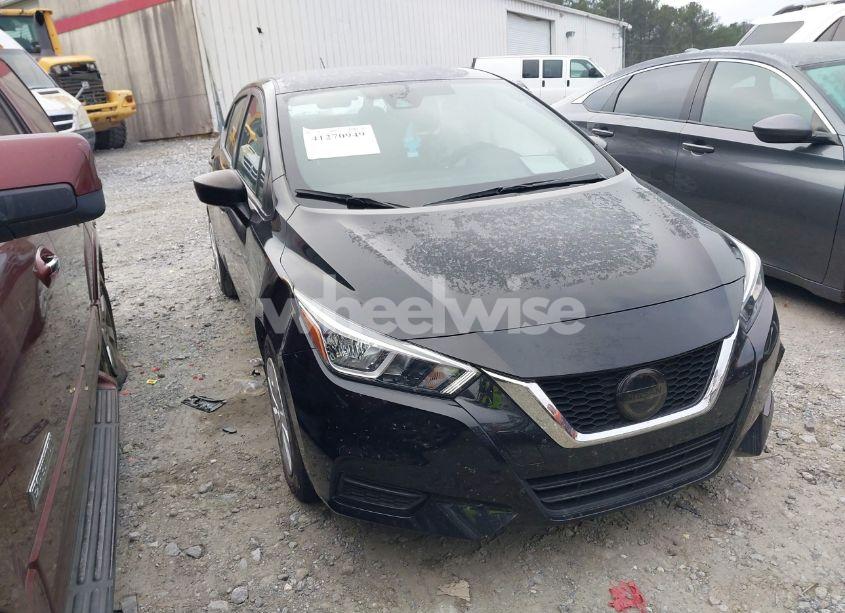 2021 Nissan Versa S XTRONIC CVT (VIN 3N1CN8DV5ML918325) main photo