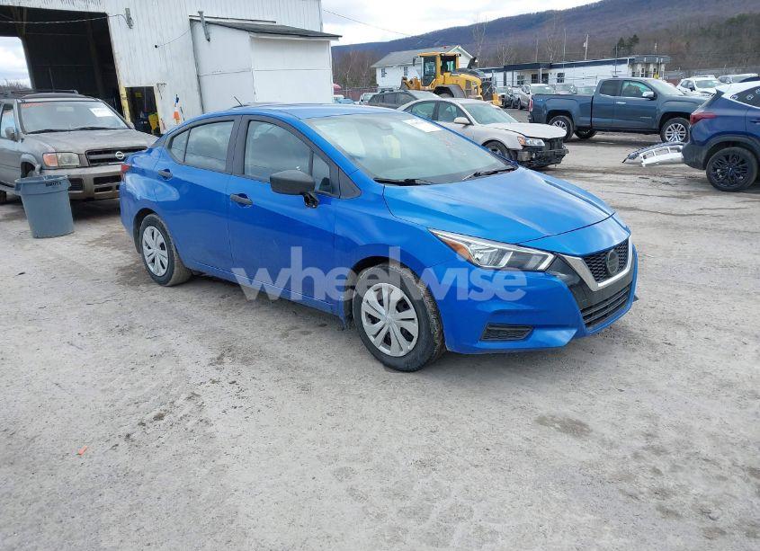 2020 Nissan Versa S XTRONIC CVT (VIN 3N1CN8DV6LL910989) main photo