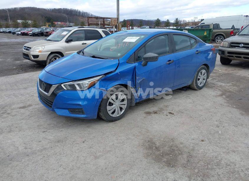 Photo 2 of 2020 Nissan Versa S XTRONIC CVT (VIN 3N1CN8DV6LL910989)