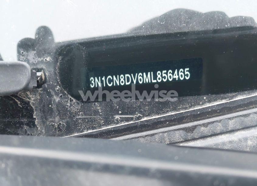 Photo 9 of 2021 Nissan Versa S XTRONIC CVT (VIN 3N1CN8DV6ML856465)