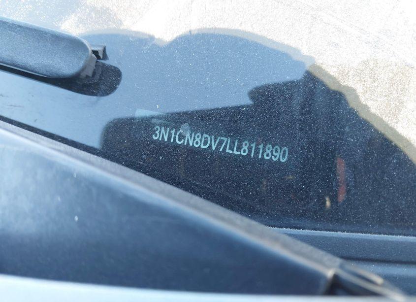 Photo 9 of 2020 Nissan Versa S XTRONIC CVT (VIN 3N1CN8DV7LL811890)