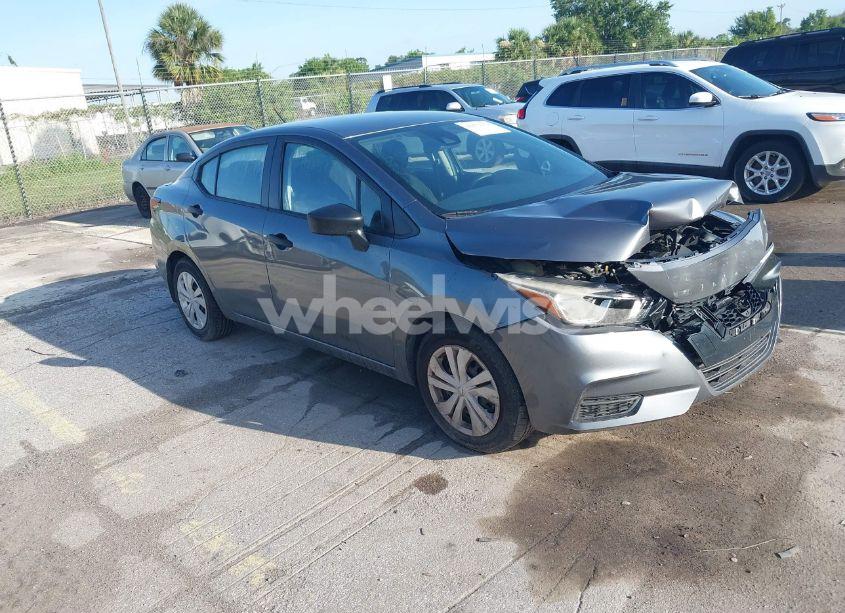 2021 Nissan Versa S XTRONIC CVT (VIN 3N1CN8DV7ML809106) main photo