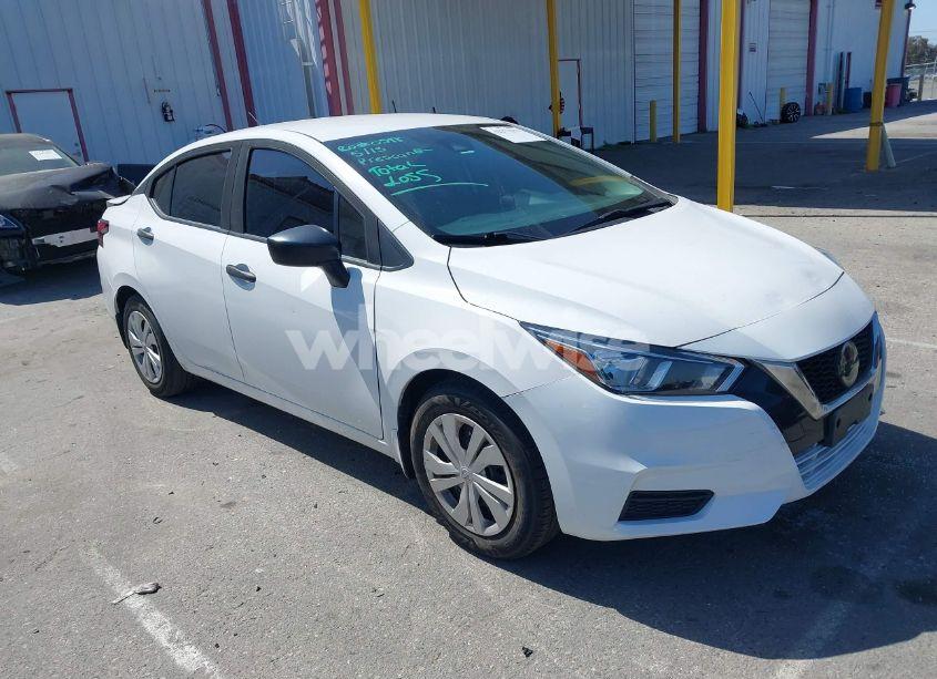 2021 Nissan Versa S XTRONIC CVT (VIN 3N1CN8DV7ML858743) main photo