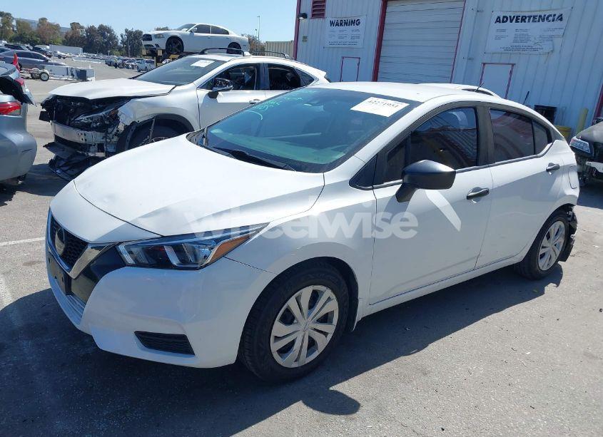 Photo 2 of 2021 Nissan Versa S XTRONIC CVT (VIN 3N1CN8DV7ML858743)