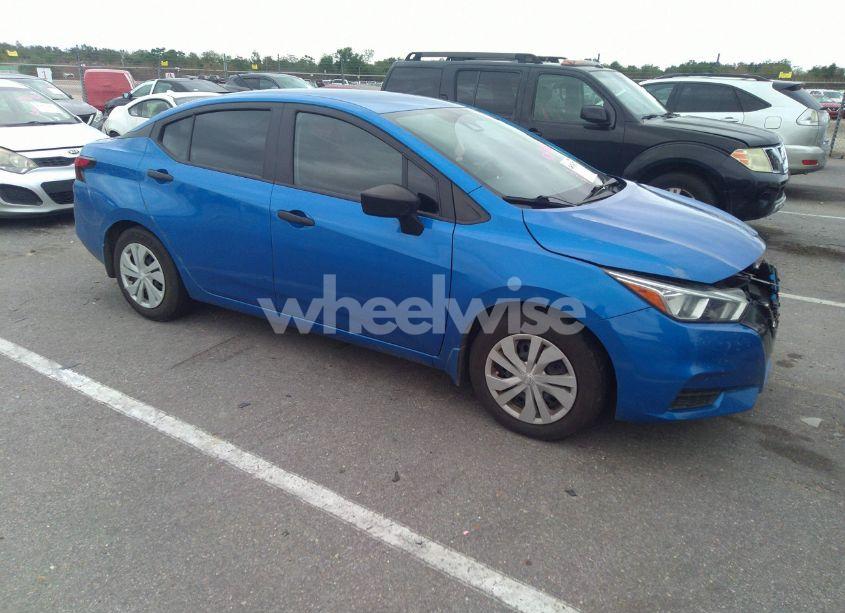 2021 Nissan Versa S XTRONIC CVT (VIN 3N1CN8DV7ML909738) main photo