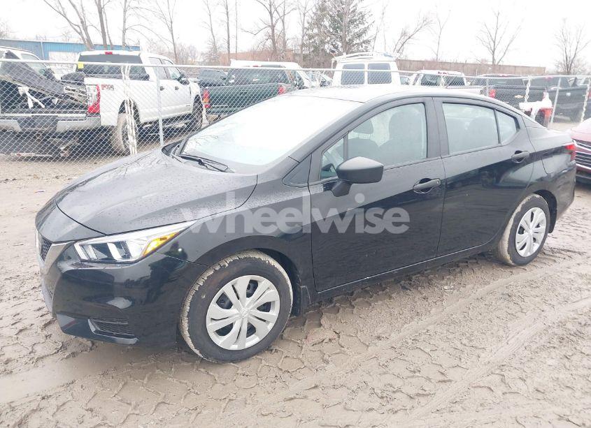 Photo 2 of 2022 Nissan Versa 1.6 S XTRONIC CVT (VIN 3N1CN8DV7NL820415)