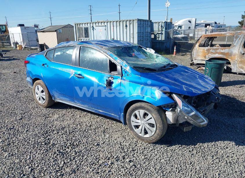 2022 Nissan Versa 1.6 S XTRONIC CVT (VIN 3N1CN8DV7NL850935) main photo