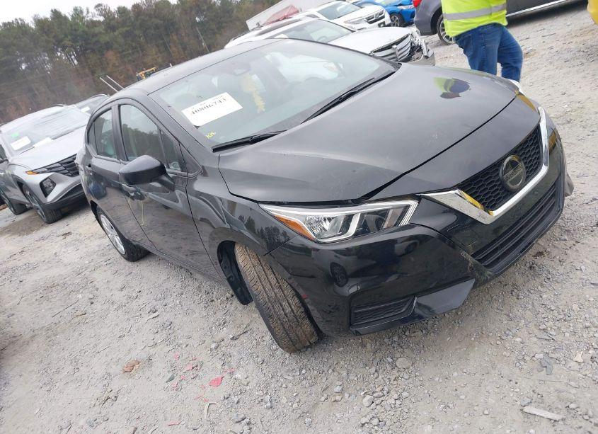 2021 Nissan Versa S XTRONIC CVT (VIN 3N1CN8DV8ML809017) main photo