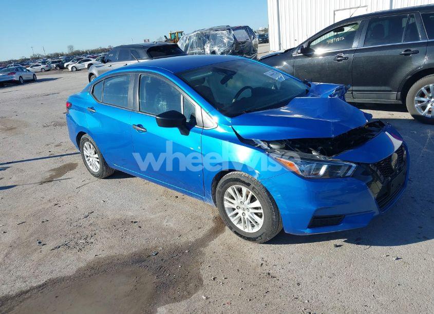 2021 Nissan Versa S XTRONIC CVT (VIN 3N1CN8DV8ML817182) main photo
