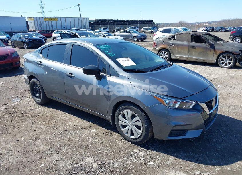 2020 Nissan Versa S XTRONIC CVT (VIN 3N1CN8DVXLL803721) main photo