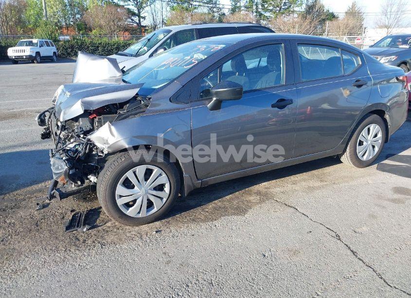Photo 2 of 2021 Nissan Versa S XTRONIC CVT (VIN 3N1CN8DVXML917378)