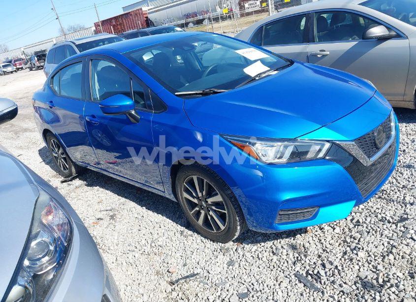 2021 Nissan Versa SV XTRONIC CVT (VIN 3N1CN8EV0ML829342) main photo