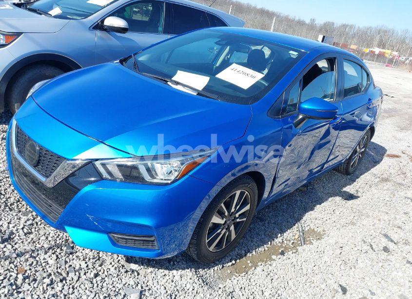 Photo 2 of 2021 Nissan Versa SV XTRONIC CVT (VIN 3N1CN8EV0ML829342)