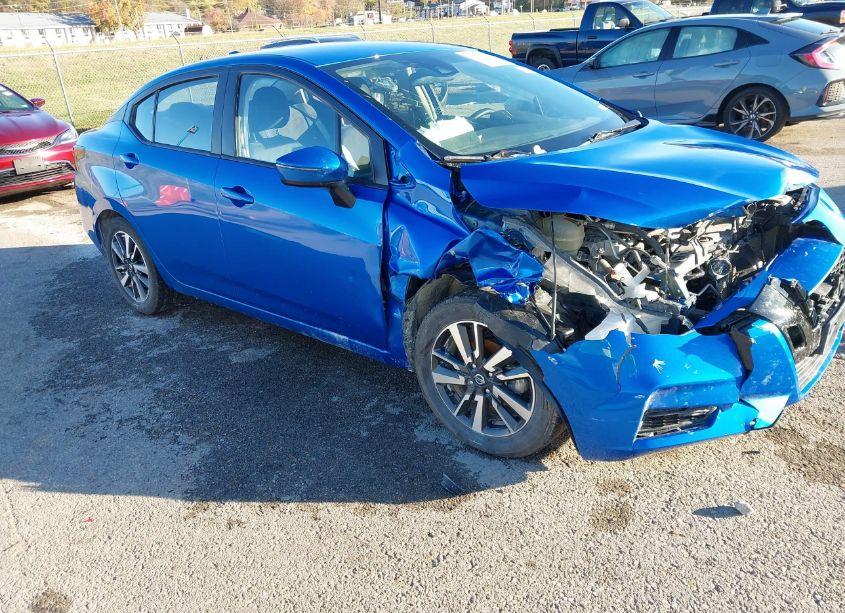 2021 Nissan Versa SV XTRONIC CVT (VIN 3N1CN8EV0ML854158) main photo