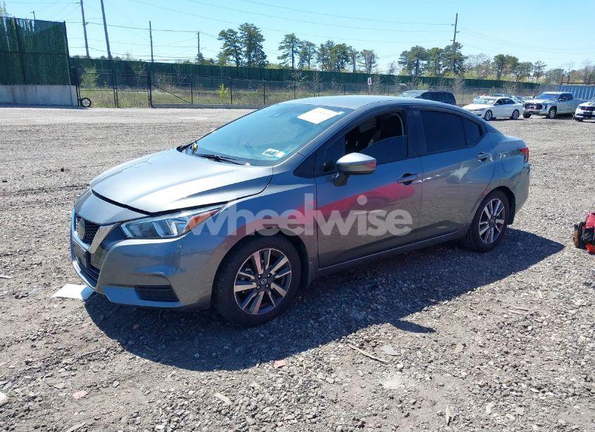 Photo 2 of 2020 Nissan Versa SV XTRONIC CVT (VIN 3N1CN8EV1LL823435)