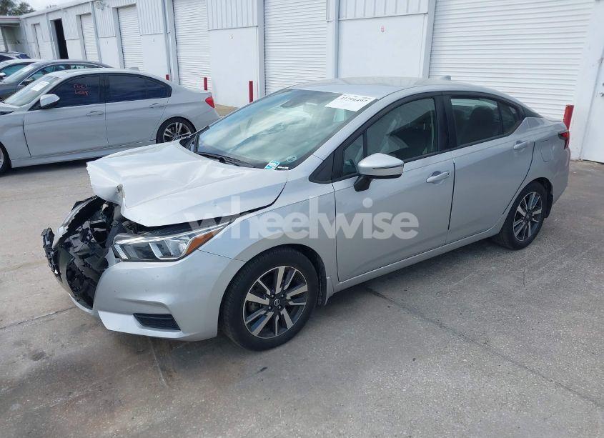 Photo 2 of 2021 Nissan Versa SV XTRONIC CVT (VIN 3N1CN8EV1ML806958)