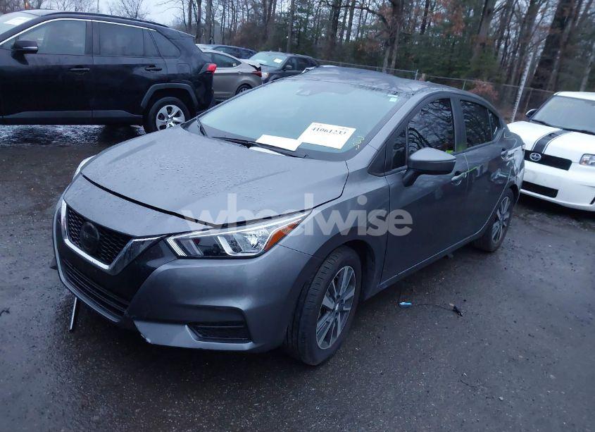 Photo 2 of 2021 Nissan Versa SV XTRONIC CVT (VIN 3N1CN8EV1ML826837)