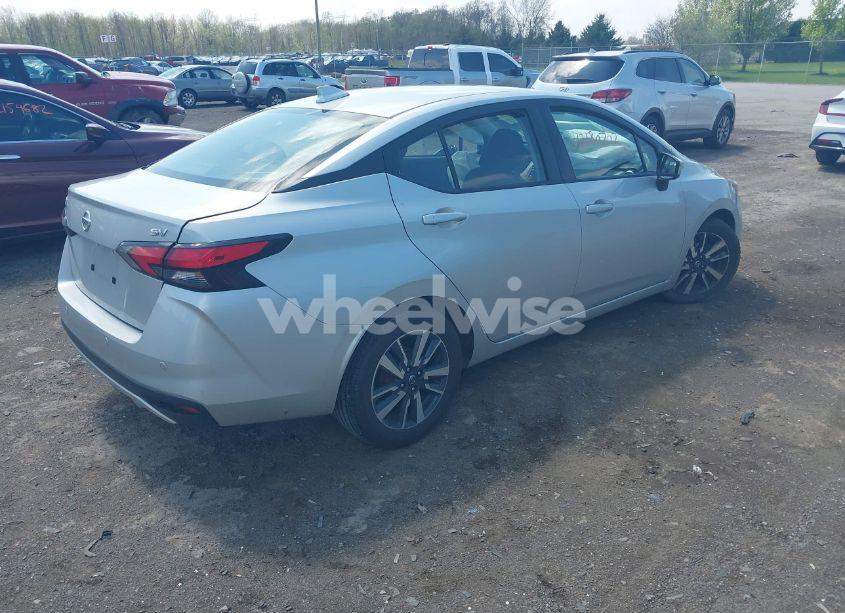 Photo 4 of 2021 Nissan Versa SV XTRONIC CVT (VIN 3N1CN8EV1ML832105)