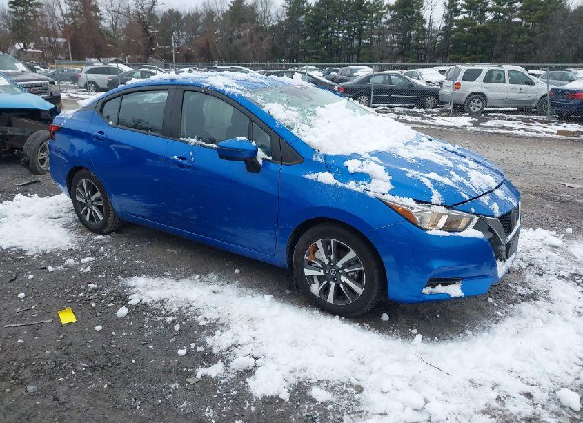 2021 Nissan Versa SV XTRONIC CVT (VIN 3N1CN8EV1ML851236) main photo