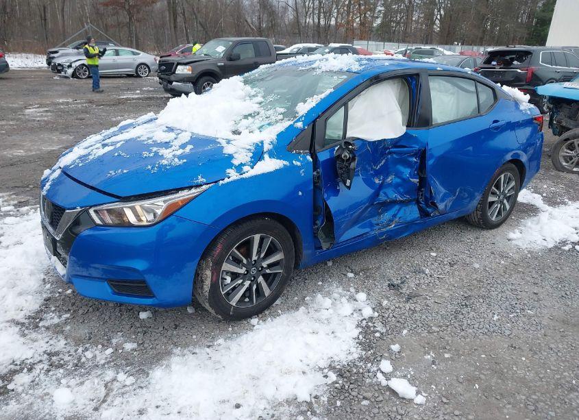 Photo 2 of 2021 Nissan Versa SV XTRONIC CVT (VIN 3N1CN8EV1ML851236)