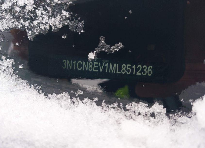 Photo 9 of 2021 Nissan Versa SV XTRONIC CVT (VIN 3N1CN8EV1ML851236)