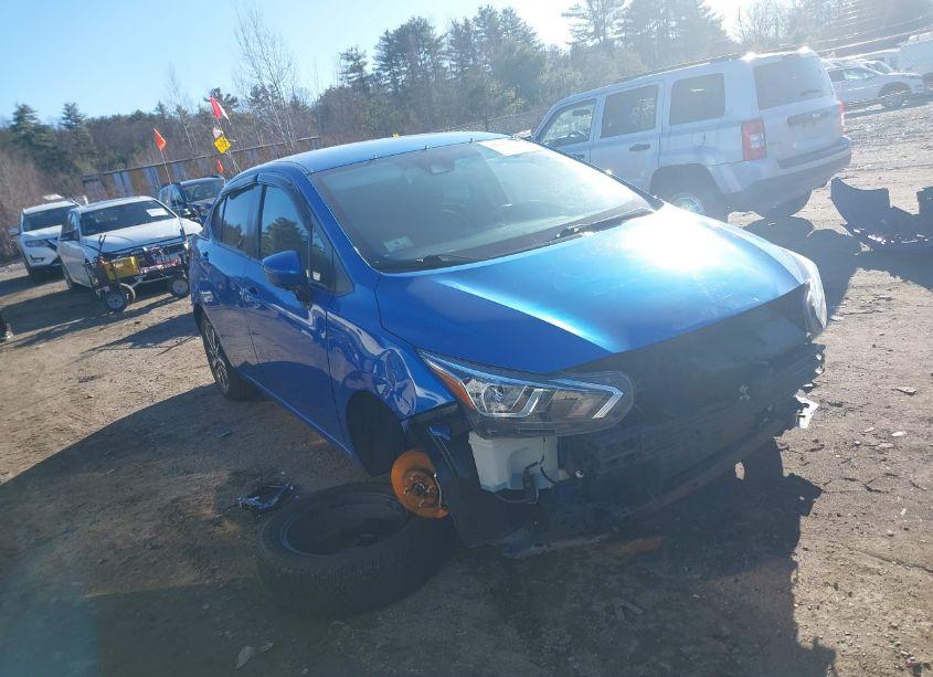 2021 Nissan Versa SV XTRONIC CVT (VIN 3N1CN8EV1ML852533) main photo