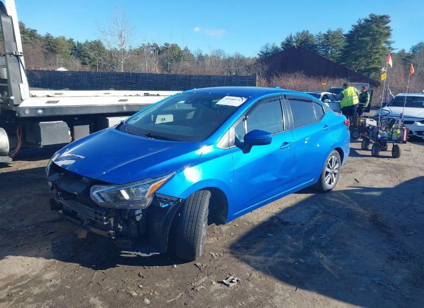 Photo 2 of 2021 Nissan Versa SV XTRONIC CVT (VIN 3N1CN8EV1ML852533)