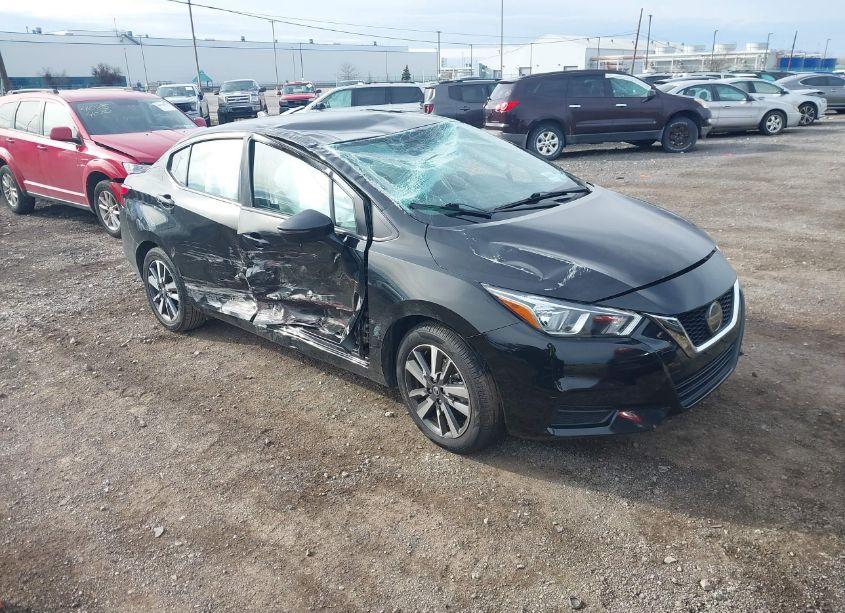 2021 Nissan Versa SV XTRONIC CVT (VIN 3N1CN8EV1ML861023) main photo