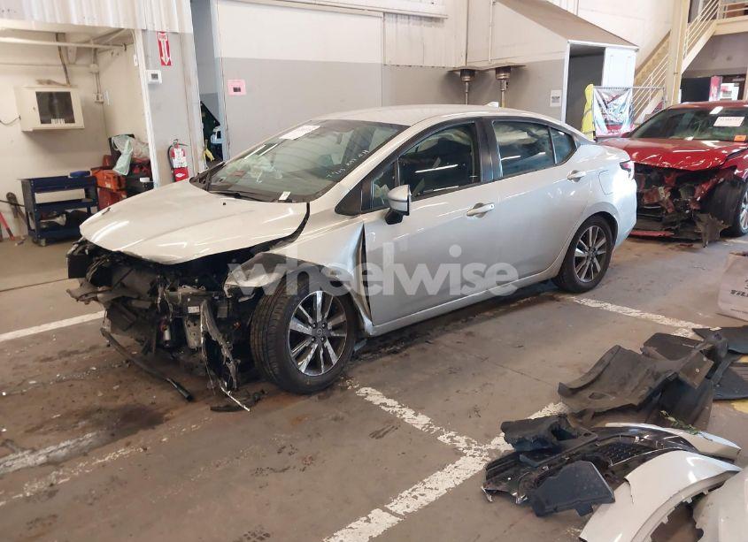 Photo 2 of 2021 Nissan Versa SV XTRONIC CVT (VIN 3N1CN8EV1ML875990)