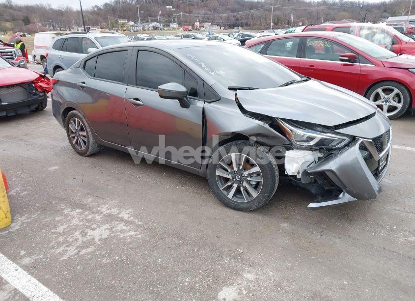 2021 Nissan Versa SV XTRONIC CVT (VIN 3N1CN8EV1ML884592) main photo