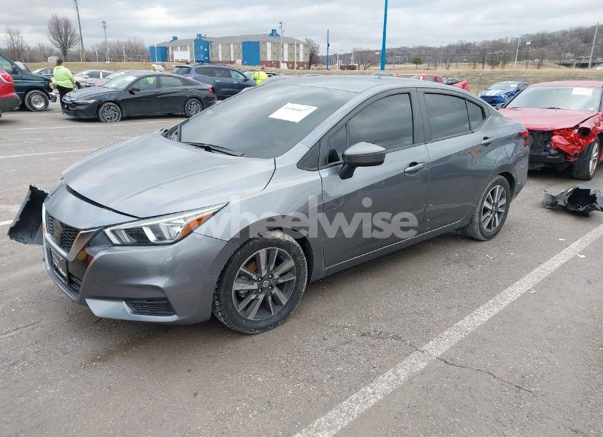 Photo 2 of 2021 Nissan Versa SV XTRONIC CVT (VIN 3N1CN8EV1ML884592)