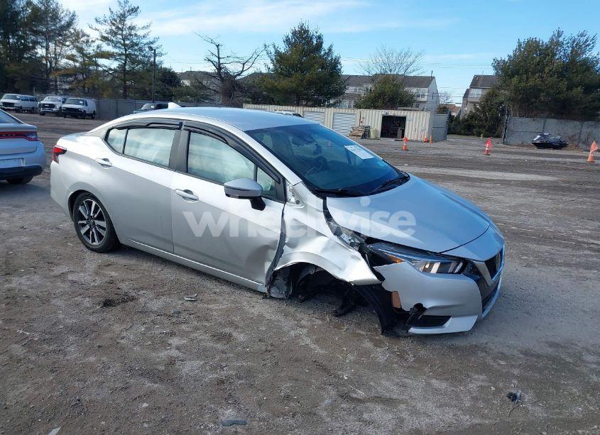 2021 Nissan Versa SV XTRONIC CVT (VIN 3N1CN8EV1ML888061) main photo