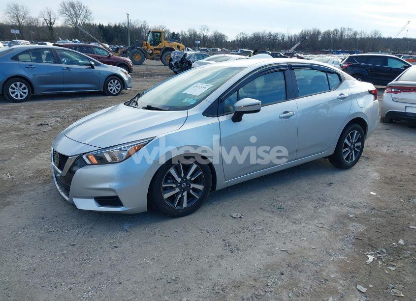 Photo 2 of 2021 Nissan Versa SV XTRONIC CVT (VIN 3N1CN8EV1ML888061)