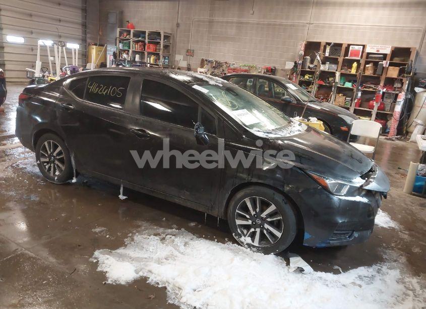 2021 Nissan Versa SV XTRONIC CVT (VIN 3N1CN8EV1ML890974) main photo
