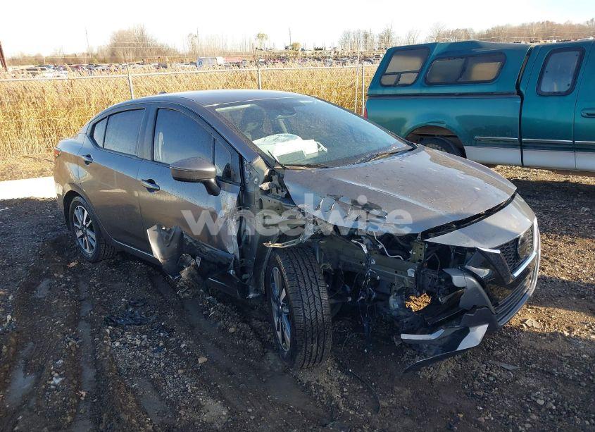 2021 Nissan Versa SV XTRONIC CVT (VIN 3N1CN8EV1ML904341) main photo