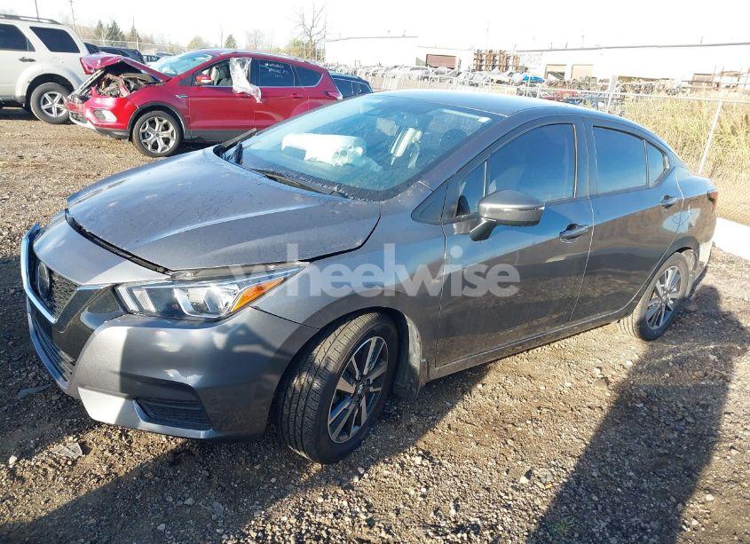 Photo 2 of 2021 Nissan Versa SV XTRONIC CVT (VIN 3N1CN8EV1ML904341)