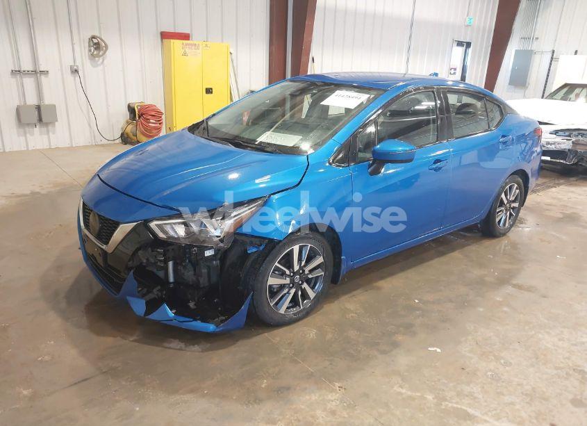 Photo 2 of 2021 Nissan Versa SV XTRONIC CVT (VIN 3N1CN8EV1ML919695)