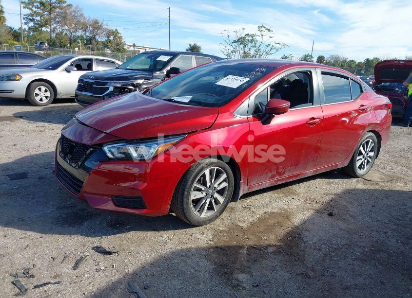 Photo 2 of 2020 Nissan Versa SV XTRONIC CVT (VIN 3N1CN8EV2LL900474)