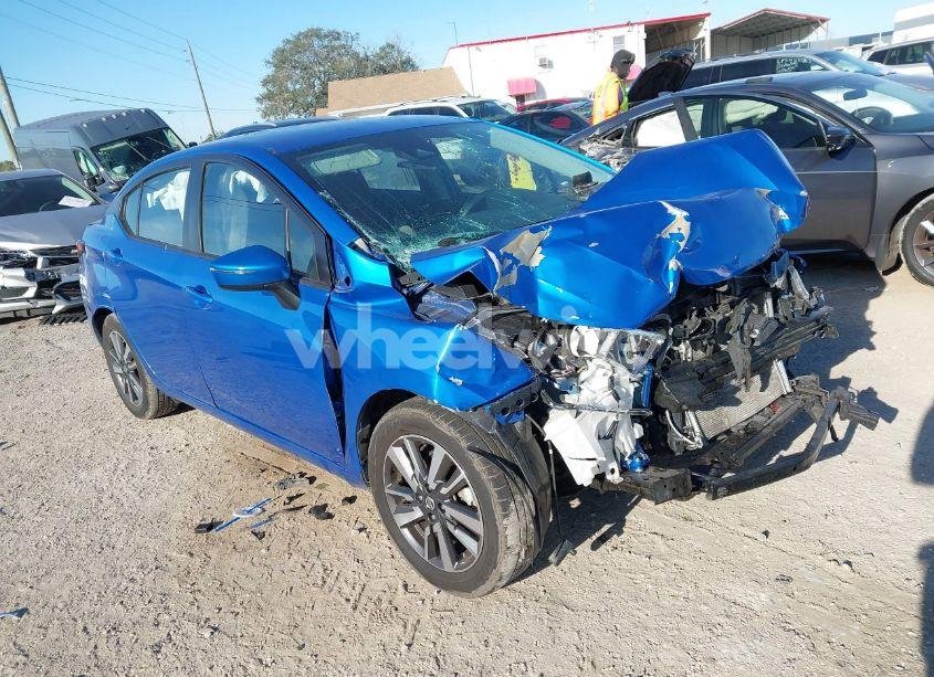 2021 Nissan Versa SV XTRONIC CVT (VIN 3N1CN8EV2ML823980) main photo