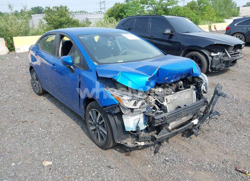 2021 Nissan Versa SV XTRONIC CVT (VIN 3N1CN8EV2ML829908) main photo