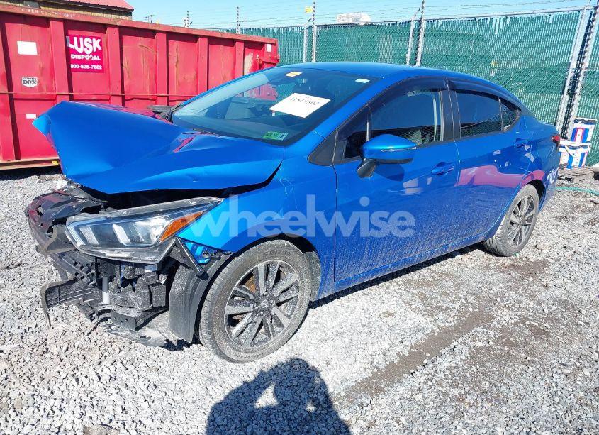 Photo 2 of 2021 Nissan Versa SV XTRONIC CVT (VIN 3N1CN8EV2ML830413)