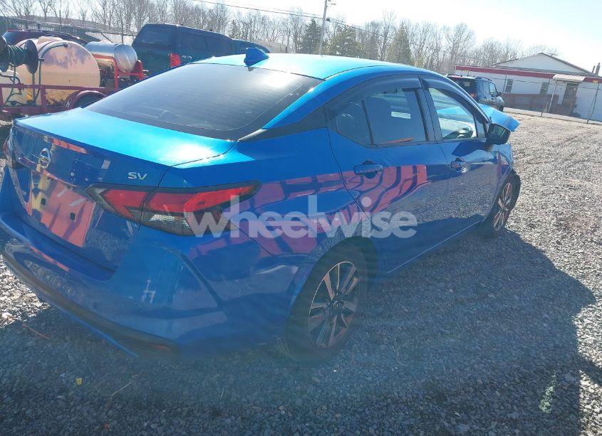 Photo 4 of 2021 Nissan Versa SV XTRONIC CVT (VIN 3N1CN8EV2ML830413)