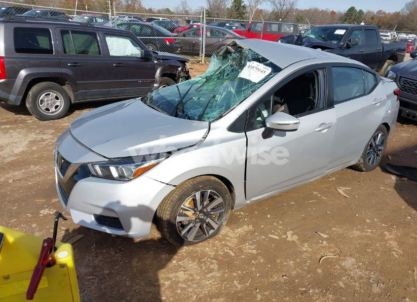 Photo 2 of 2021 Nissan Versa SV XTRONIC CVT (VIN 3N1CN8EV2ML839340)