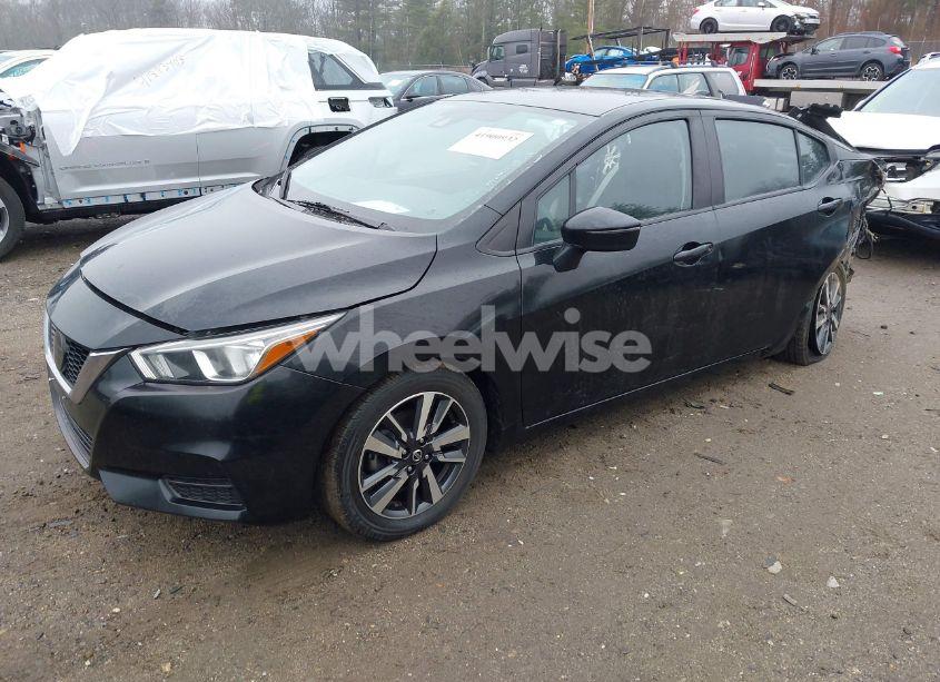 Photo 2 of 2021 Nissan Versa SV XTRONIC CVT (VIN 3N1CN8EV2ML843887)