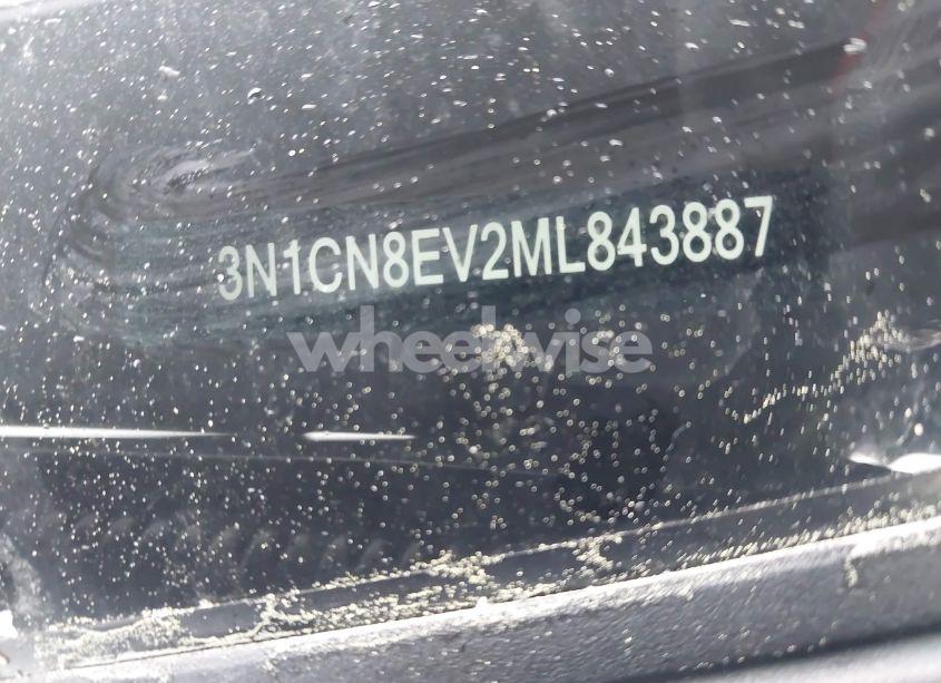 Photo 9 of 2021 Nissan Versa SV XTRONIC CVT (VIN 3N1CN8EV2ML843887)