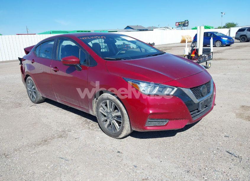 2021 Nissan Versa SV XTRONIC CVT (VIN 3N1CN8EV2ML872211) main photo