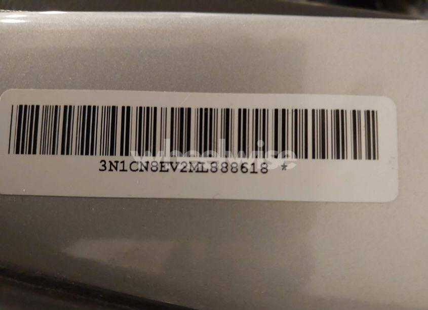 Photo 9 of 2021 Nissan Versa SV XTRONIC CVT (VIN 3N1CN8EV2ML888618)