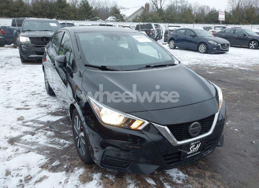 2021 Nissan Versa SV XTRONIC CVT (VIN 3N1CN8EV2ML891955) main photo