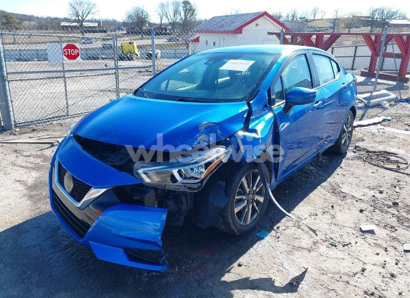 Photo 2 of 2021 Nissan Versa SV XTRONIC CVT (VIN 3N1CN8EV3ML811451)