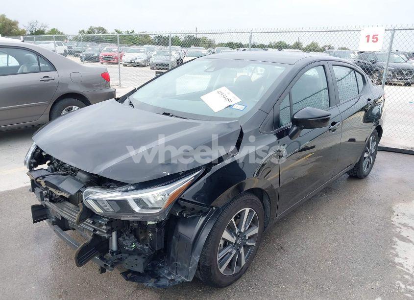 Photo 2 of 2021 Nissan Versa SV XTRONIC CVT (VIN 3N1CN8EV3ML851349)